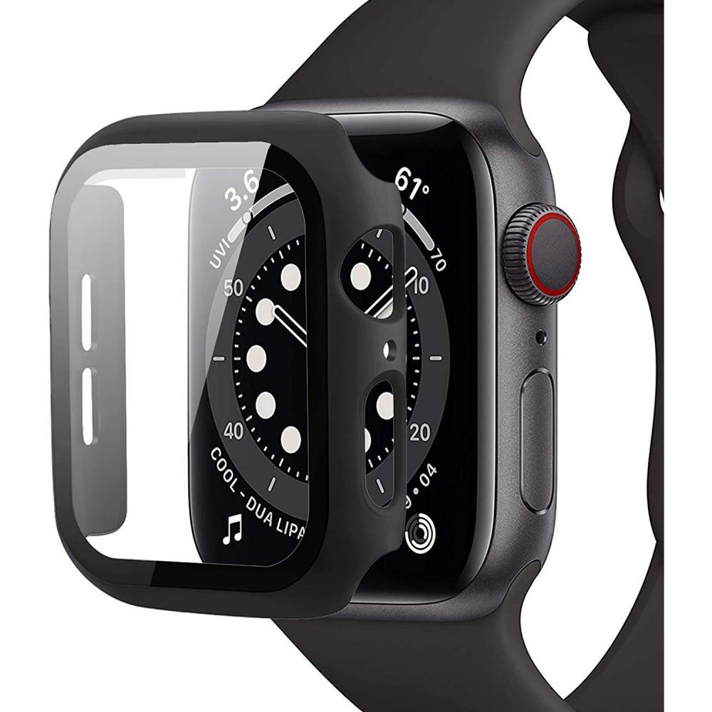 Etui + szkło Tech-Protect Defense360 Apple Watch 7 - 41mm, czarne